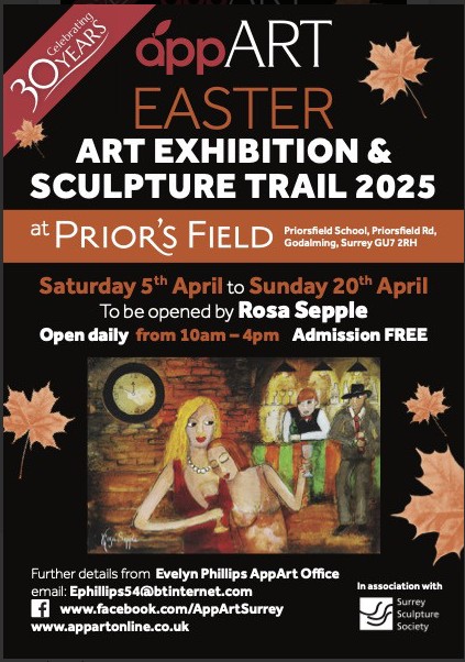 AppArt 2025 - Prior’s Field - 5th April - 20th April 2025